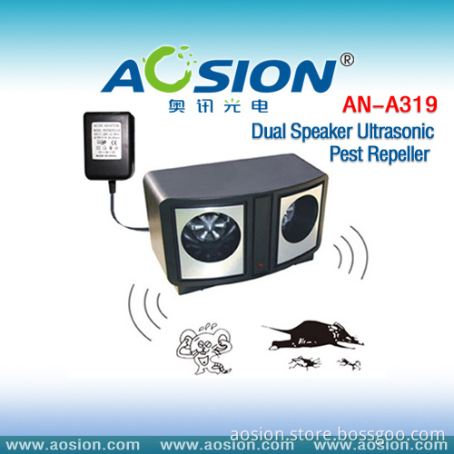 Double Speaker Ultrasonic Mouse Repeller (AN-A319)
